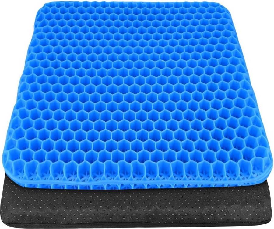 Zitkussen stoel bureaustoelen decubitus gelkussen: zitkussen auto orthopedisch aambei zitkussen zacht gelkussen ademend verlicht heupvermoeidheid voor auto- kantoor- en rolstoelkussen