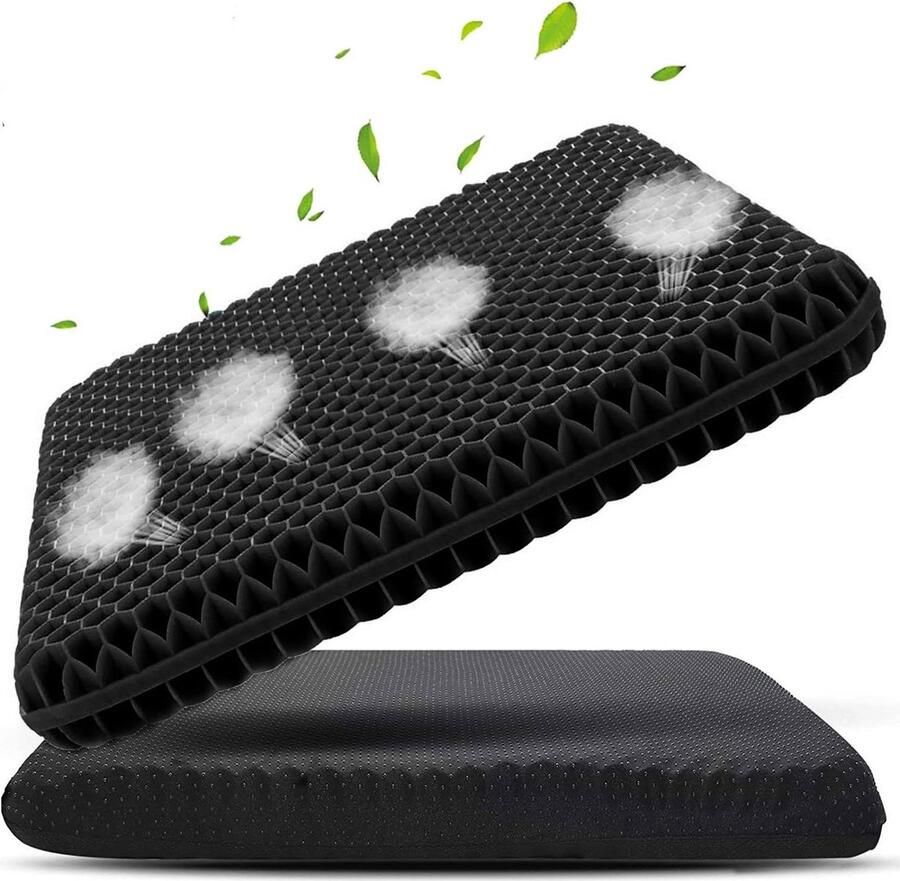 Zitkussen bureaustoel voor verlichting stuitbeen druk comfortabel en ademend voor auto kantoor thuis rolstoel