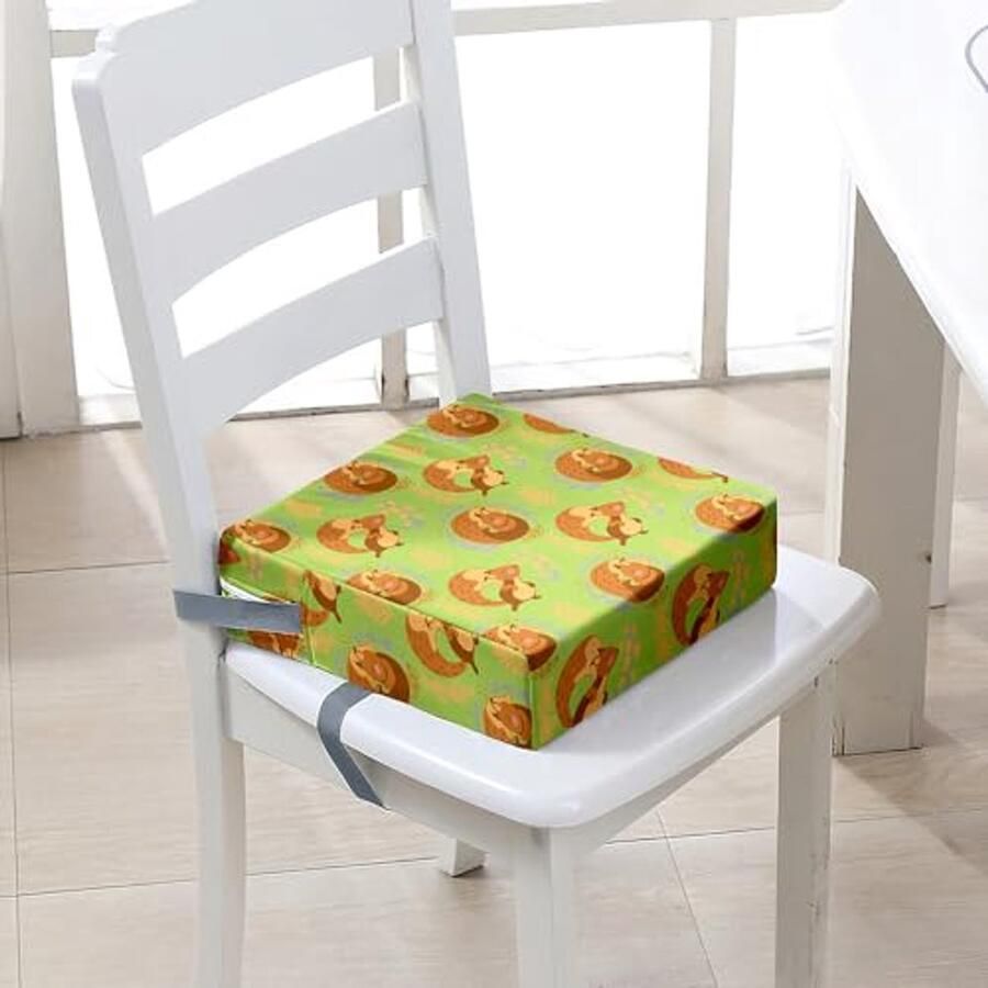 Zitkussen voor Kinderen Comfortabele Zitverhoging voor Eetkamerstoel Perfect voor Kleine Kinderen
