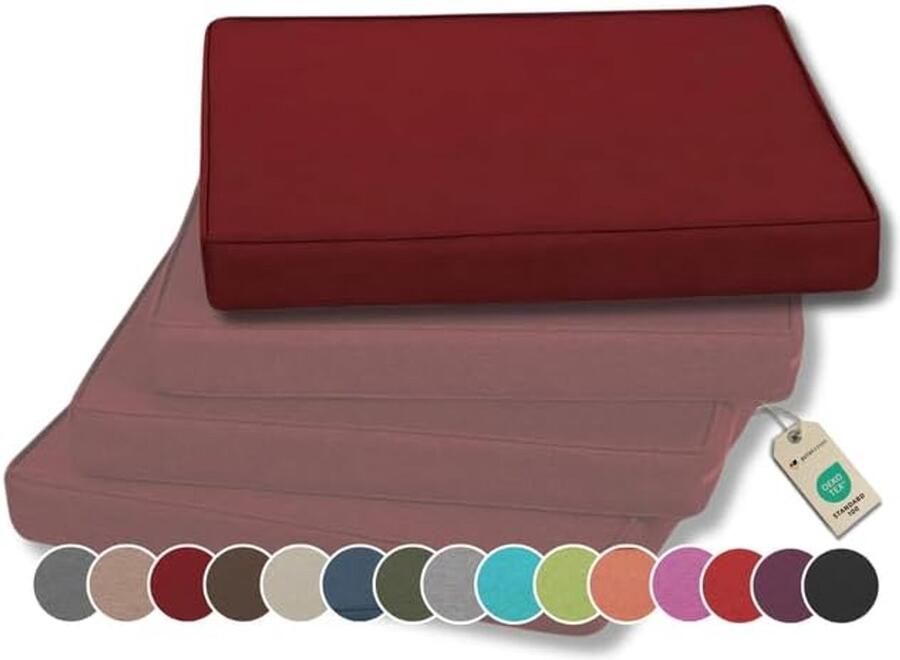 Zitkussen voor Stoelen en Banken Vierkant Kussen voor Binnen en Buiten Duurzaam en Comfortabel Verkrijgbaar in Kleuren