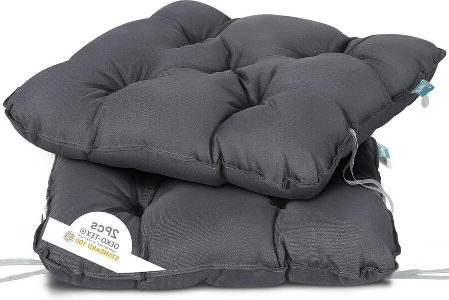 Zitkussen voor tuinbank HOMECALL veelkleurig circa 50 x 50 x 12 cm Bankkussen - Foto 2