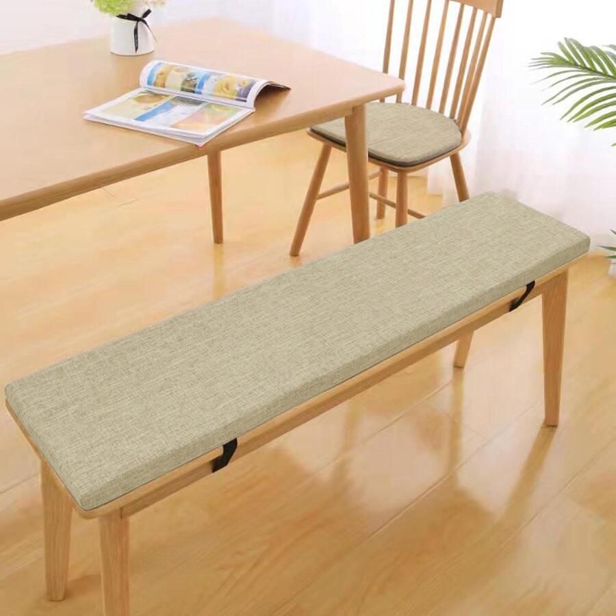 Zitkussen wasbaar en afneembaar voor tuinbank schommel terras eettafel 120 x 35 x 5 cm