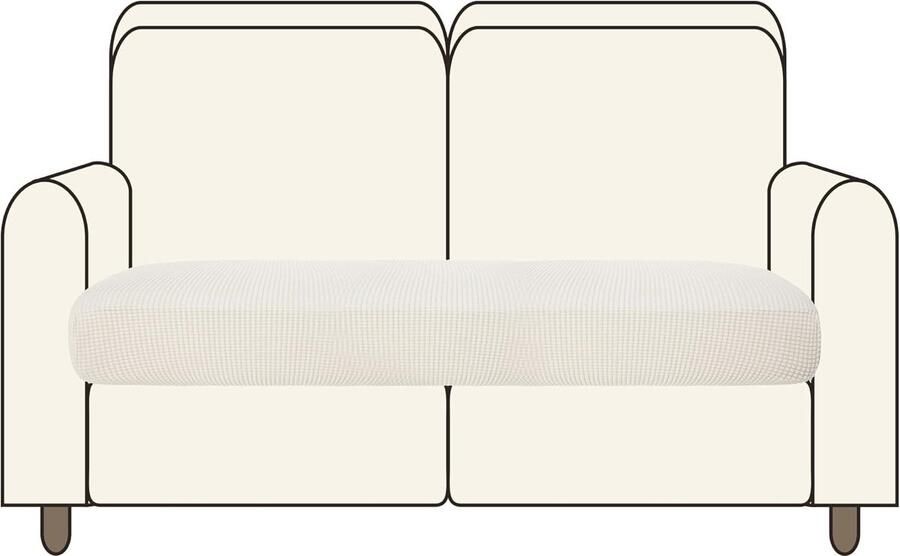 Zitkussenhoezen voor Banken Stretch Bankhoezen voor Meubelbescherming