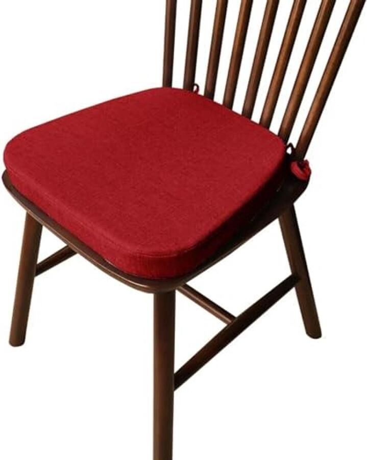 Zitkussens voor Eetkamerstoelen 2 Stuks Antislip en Wasbare Hoes