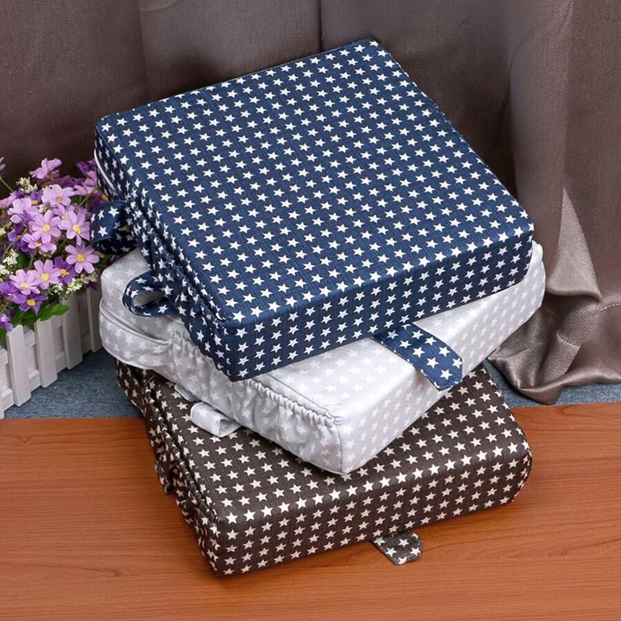 Zitverhoger voor peuters kussen voor kinderstoel zitverhoger voor kinderen blauw