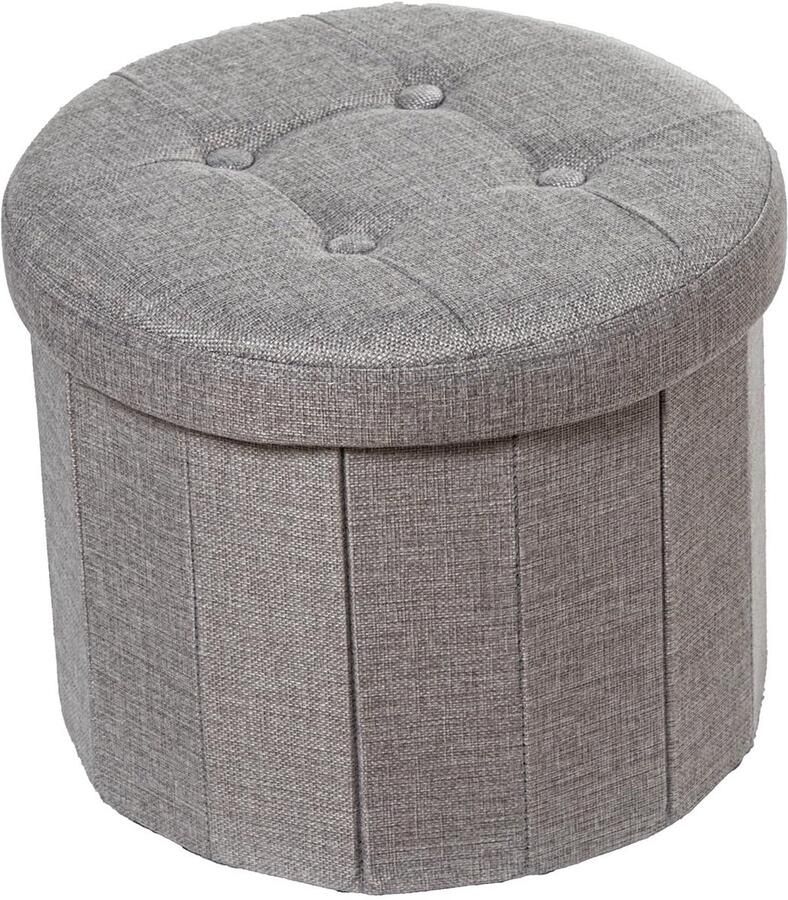 Zitz Grijze zitzak 1 stuk Polyester 38x38x38 cm