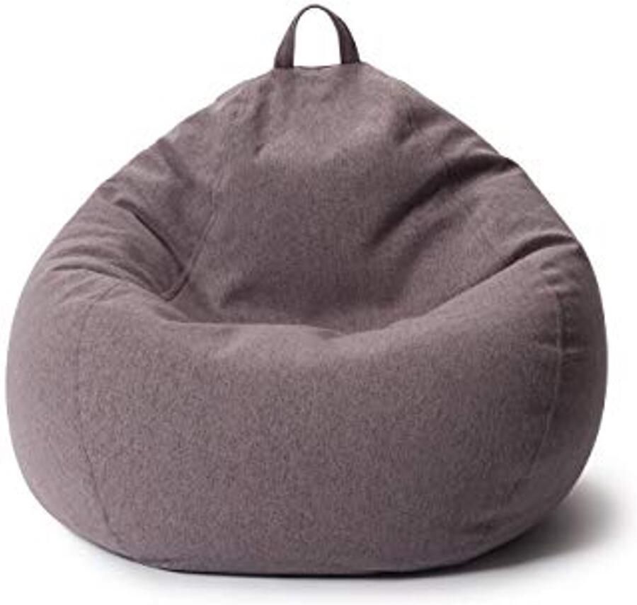 Zitzak Comfort Line 70 x 80 x 50 cm Vloerkussen Donkergrijs