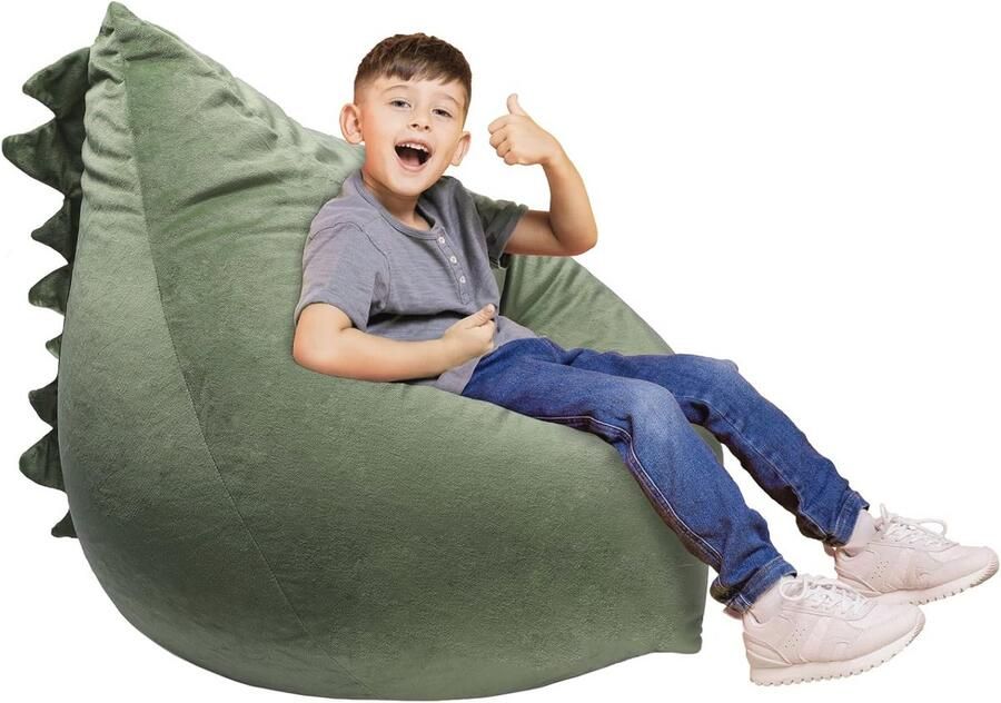 Zitzak Dinosaurus Multifunctionele Opbergzak voor Kinderen Duurzaam en Wasbaar Cadeau voor Kinderen