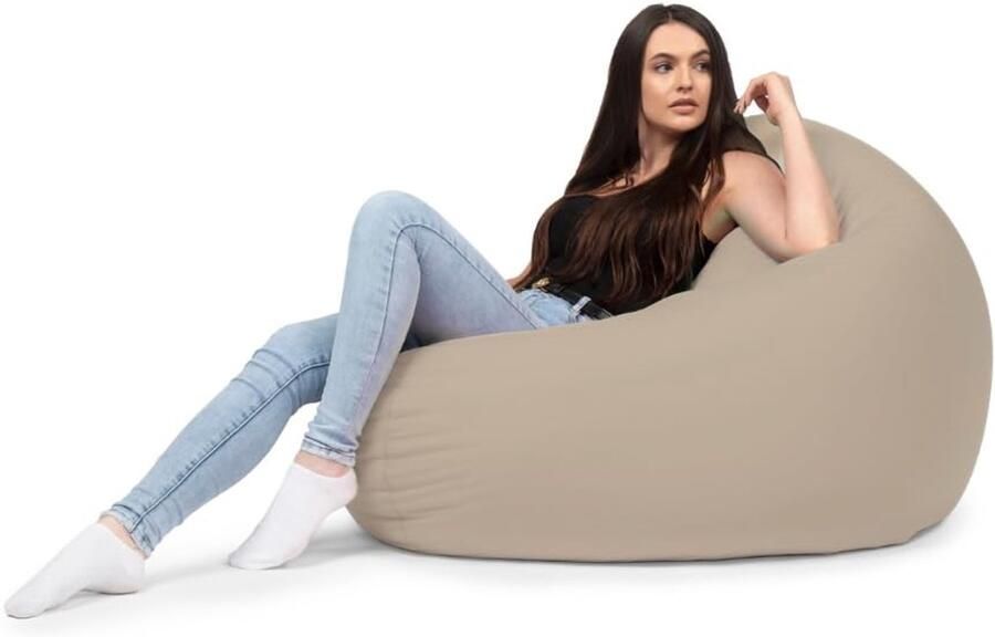 Zitzak Fauteuil Voor Binnen en Buiten Waterdicht Multifunctioneel Voor Kinderen en Volwassenen Ø 100 Cm