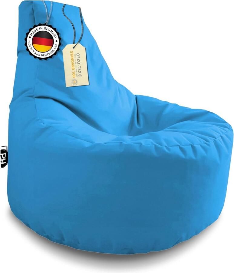 Zitzak Gamer Kussen Lounge Kussen Voor Binnen En Buiten Ø 75 cm x 80 cm Verkrijgbaar In 25 Kleuren