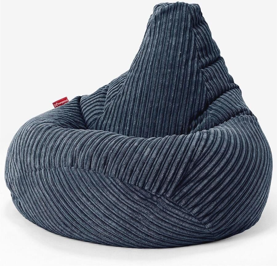 Zitzak Gaming Stoel met Hoge Rugleuning Ergonomische Corduroy Fauteuil