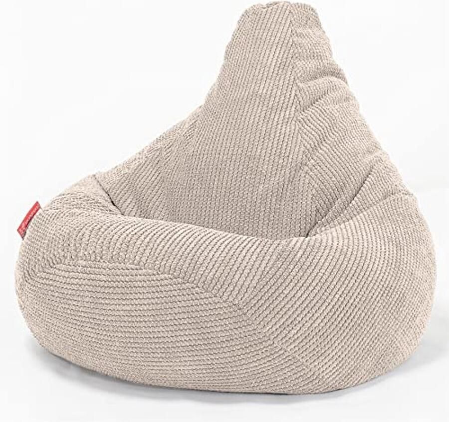 Zitzak Gaming Stoel met Hoge Rugleuning Ergonomische Lounge Fauteuil