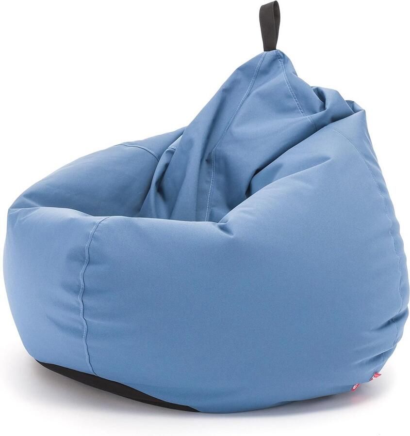 Zitzak in Peervorm voor Kinderen en Volwassenen – Zacht en Duurzaam Kussen voor Binnen en Buiten – 90 x 110 cm