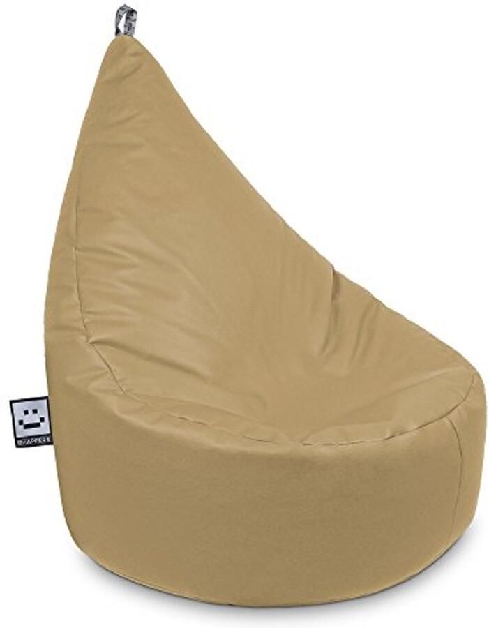 Zitzak Indoor Kunstleer Beige Kinderversie