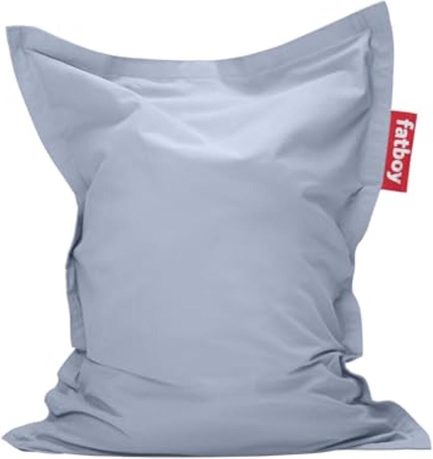 Zitzak Junior Stonewashed Misty Blue Original Nylon Kinderzitkussen 130 x 100 cm