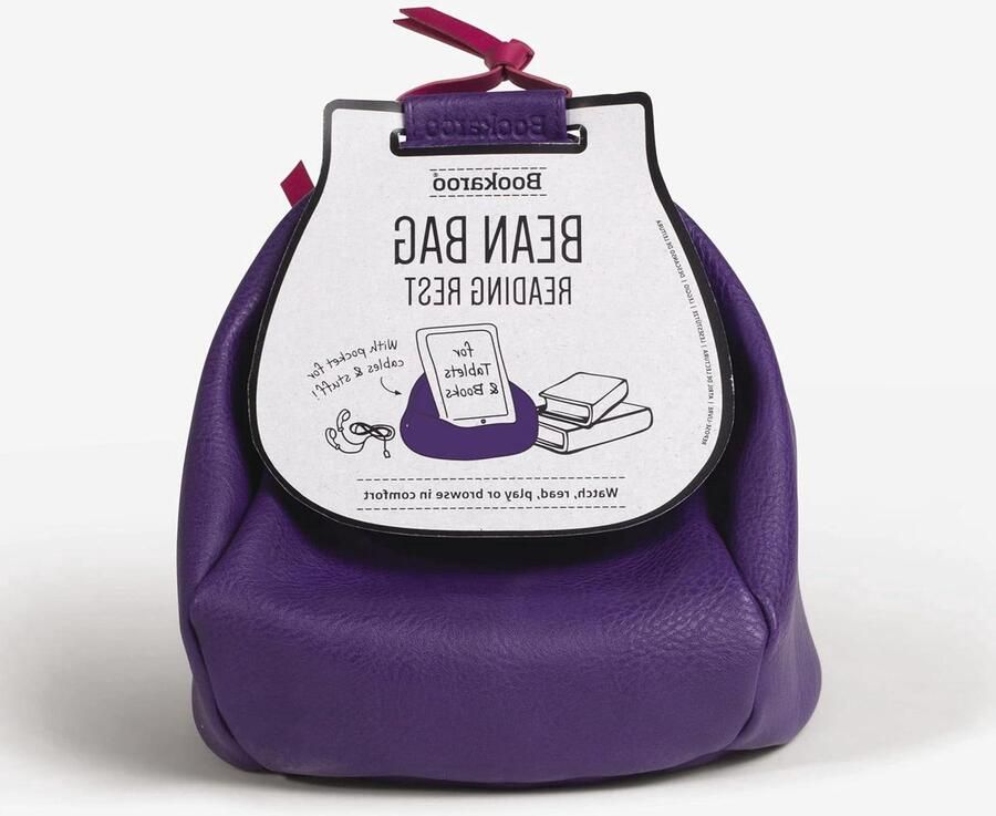 Zitzak Leessteun Paars Comfortabel en praktisch