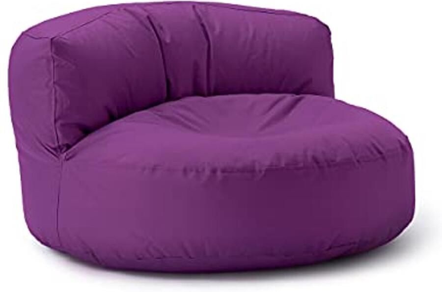 Zitzak Lounge 320L Modern Knuffelbaar Design voor Binnen & Buiten Aanpasbare Vulling 90 x 50 cm Paars