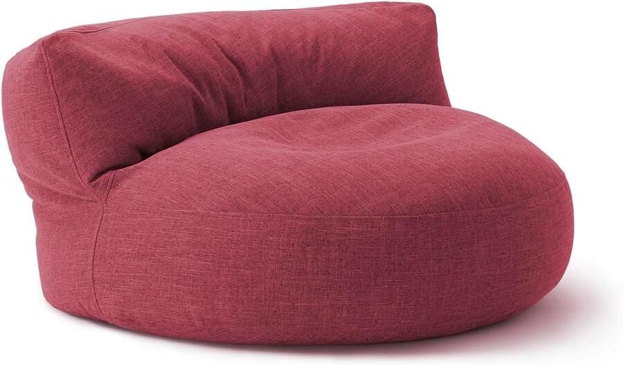 Zitzak Lounge 320L voor Binnen en Buiten Modern Design & Duurzame Relaxplek Comfortabele en Ondersteunende Vulling 90x50cm Rood
