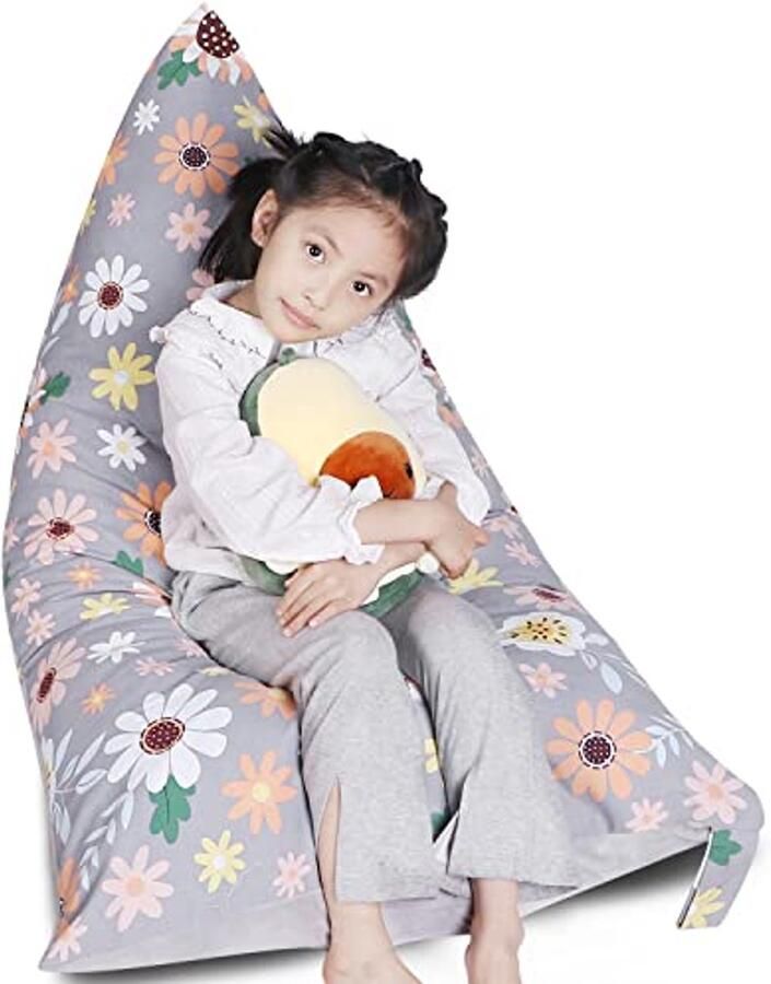 Zitzak opbergoplossing voor knuffeldieren Comfortabele fluwelen bank voor kinderen en volwassenen