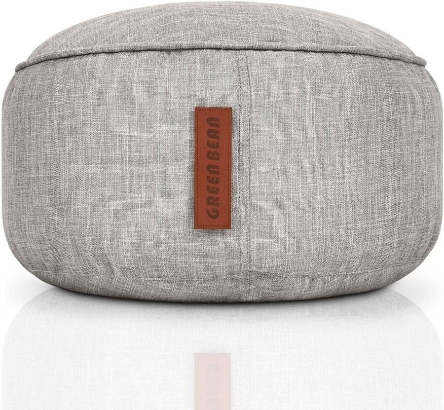 Zitzak Poef 25x45cm Voetenbankje en Zitkussen voor Volwassenen en Kinderen Comfortabele en Onderhoudsvriendelijke Kruk