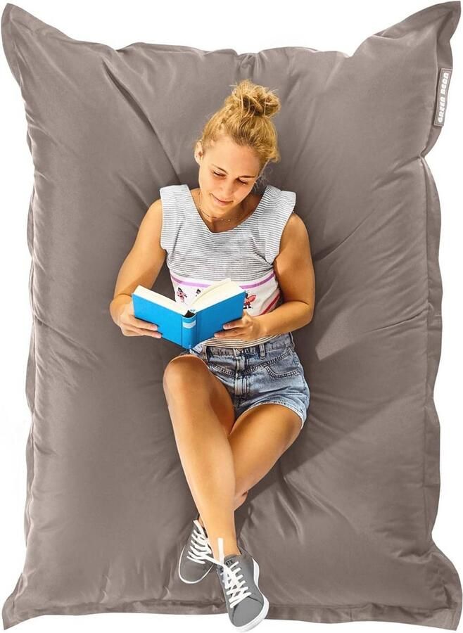 Zitzak XXL 140x180 cm Comfortabel Loungekussen voor Kinderen en Volwassenen Wasbaar en Weerbestendig