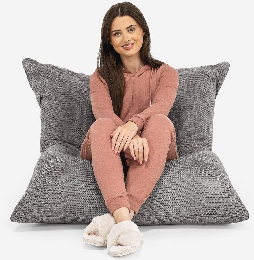 Zitzak XXL Vloerkussen Poef voor Ontspanning en Relaxatie