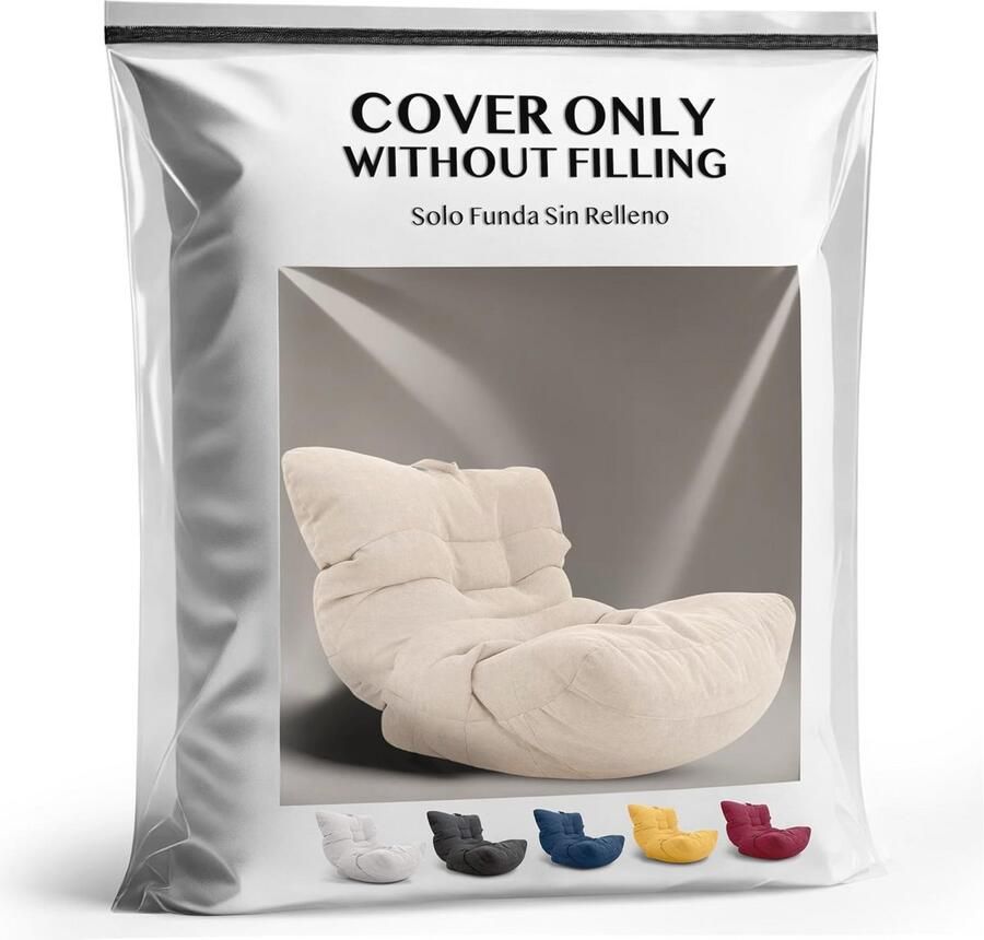 Zitzak XXL voor Woonkamer en Tienerkamer Comfortabele Beanbag voor Gamen en Ontspanning