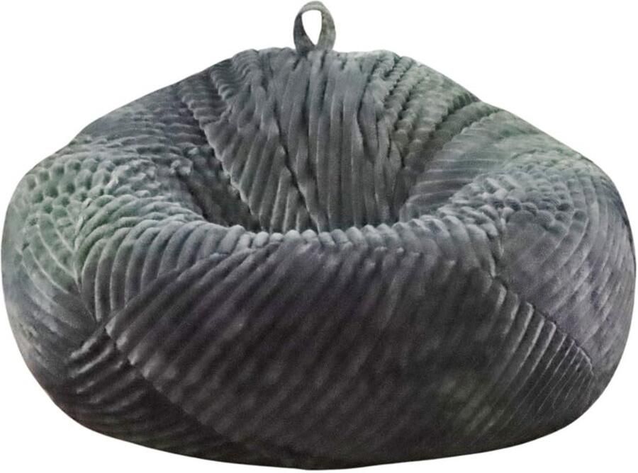 Zitzak XXL zonder vulling voor kinderen en volwassenen Donkergrijs
