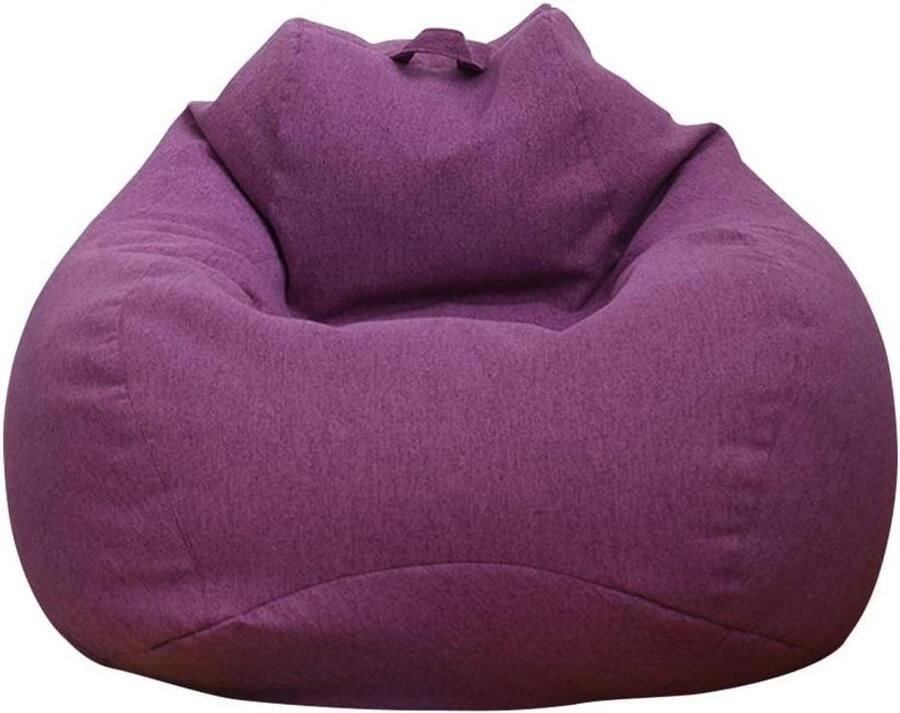 Zitzakhoes in Peervorm voor Woonkamer en Tuin XXL zonder Vulling (100 x 120 cm)