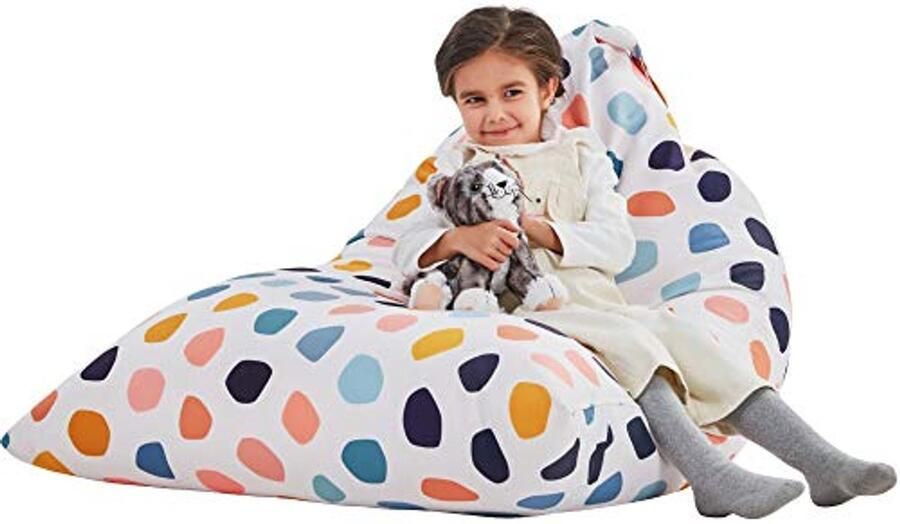 Zitzakhoes voor knuffeldieren Wasbare & Grote Opbergoplossing voor Kinderen