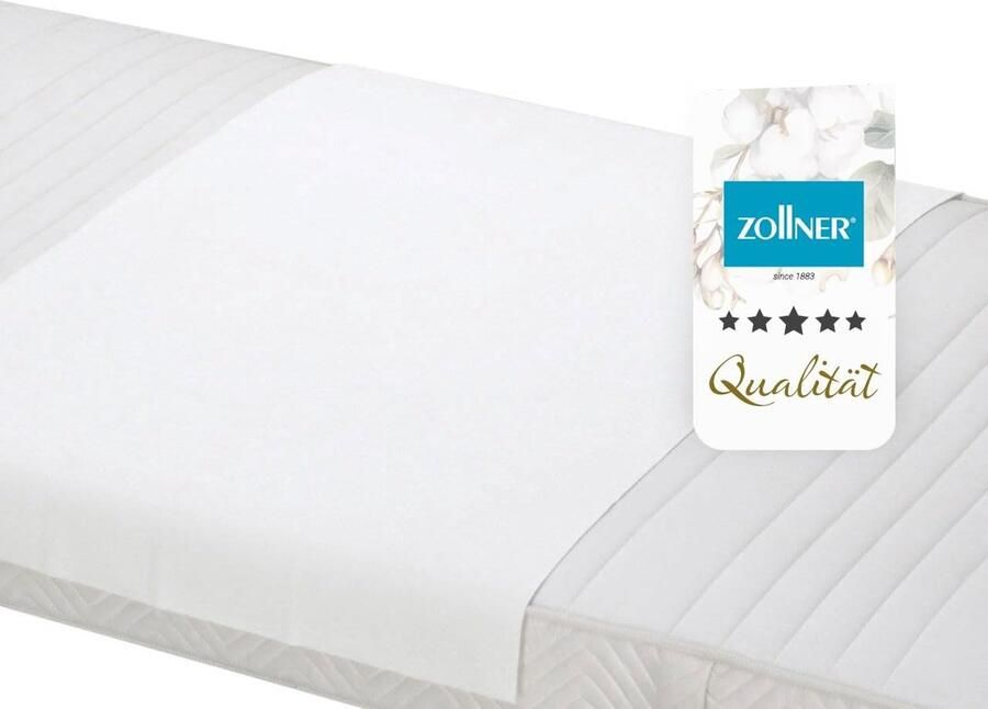 Zollner Matras Topper 70x140cm Waterdicht Katoen Wasbaar 95°C