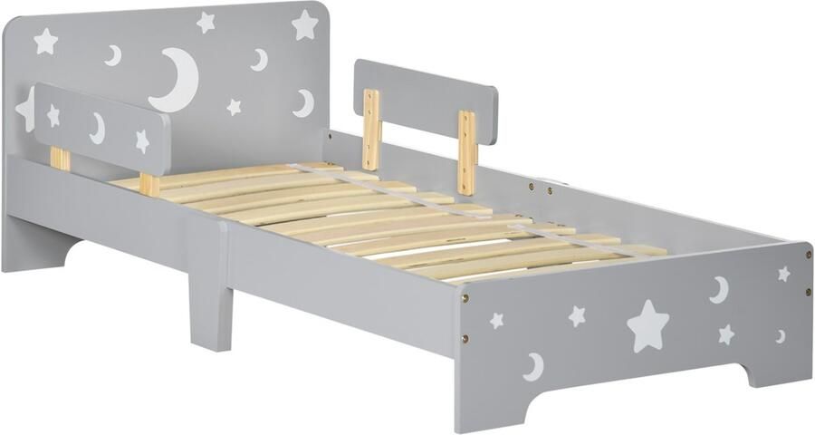 ZONEKIZ-Kinderbed-MDF-143x76x49cm-Grijs