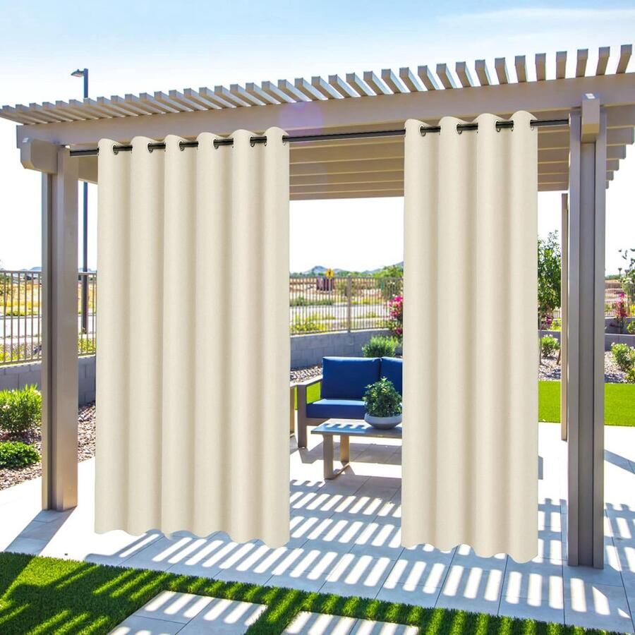 Zonnezeil voor buiten _(137 x 213 cm koffiebruin)