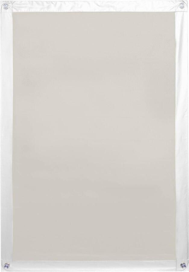 Zonwering zonnezeil binnen hechtfix zonder boren daglicht met zuignappen beige 94 cm x 1189 cm (B x L) voor beweegbare en vaste ramen SK08 zonwering zuignap