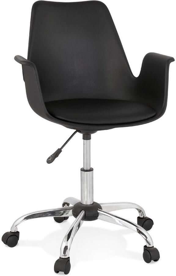 Zwarte Bureaustoel Kantoorstoel Maximale Mobiliteit en Comfort