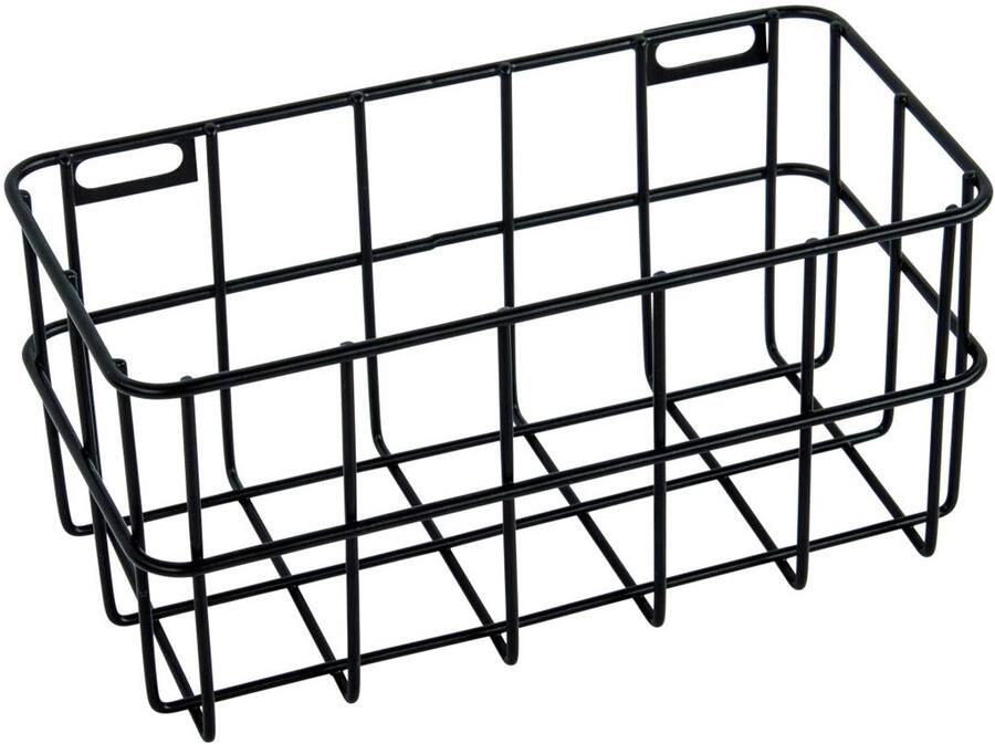 Zwarte draadmand veelzijdig en praktisch 1 stuk 16 5 x 8 x 8 cm