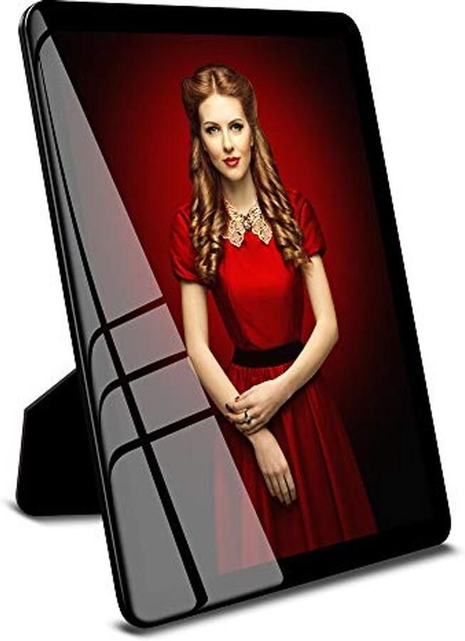 Zwarte Fotolijst 6x8 inch voor Muur en Tafel