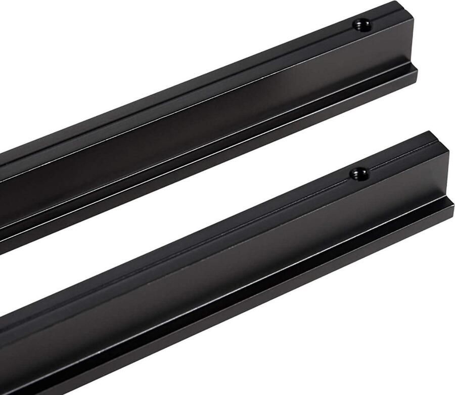 2 x zwarte gatafstand 320 mm deurgrepen keukenstanggreep RVS kastgrepen ladegrepen keukenkast handgrepen voor keukenkasten cabinet handle black