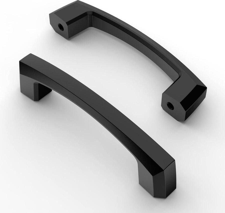 Zwarte handgrepen 10 stuks 76 mm gatafstand deurgrepen keuken ladegrepen vintage bronzen meubelgrepen keukengrepen keukenkasten