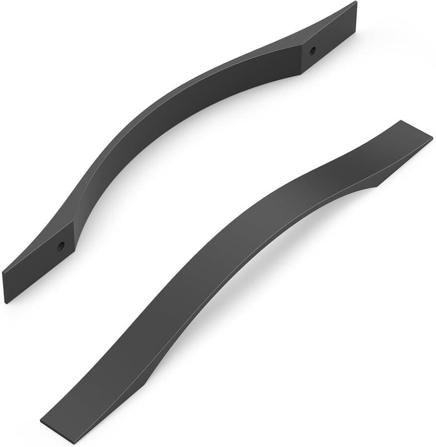 Zwarte Kastgrepen Meubelgrepen voor Keukenkasten 10 Stuks