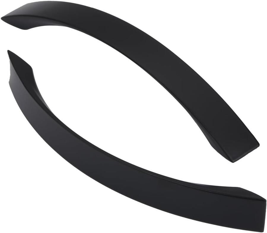 Zwarte keukengrepen geschikt voor keukenkasten 10 stuks