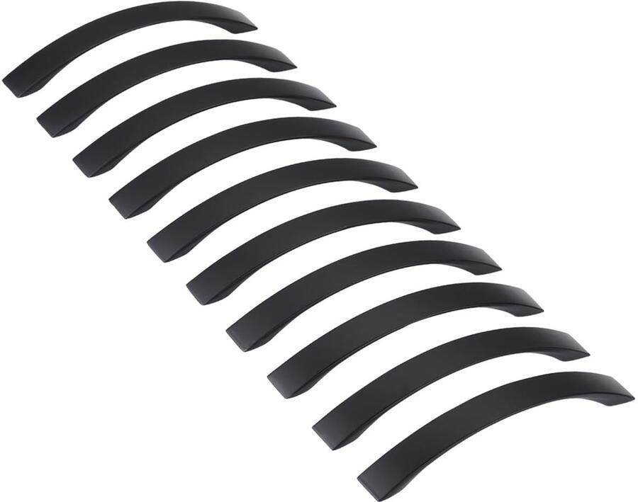 Zwarte Keukengrepen Ideaal voor Meubels 10 Stuks 160 mm