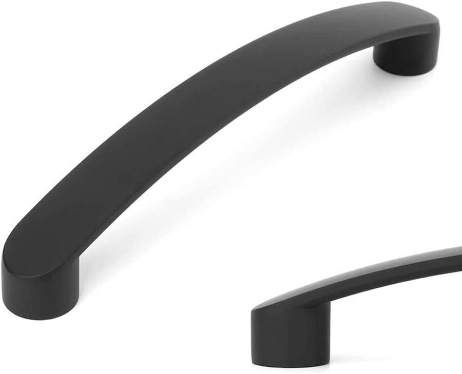 Zwarte Keukenkast Handgrepen Stijlvolle Deurgrepen 6 Stuks