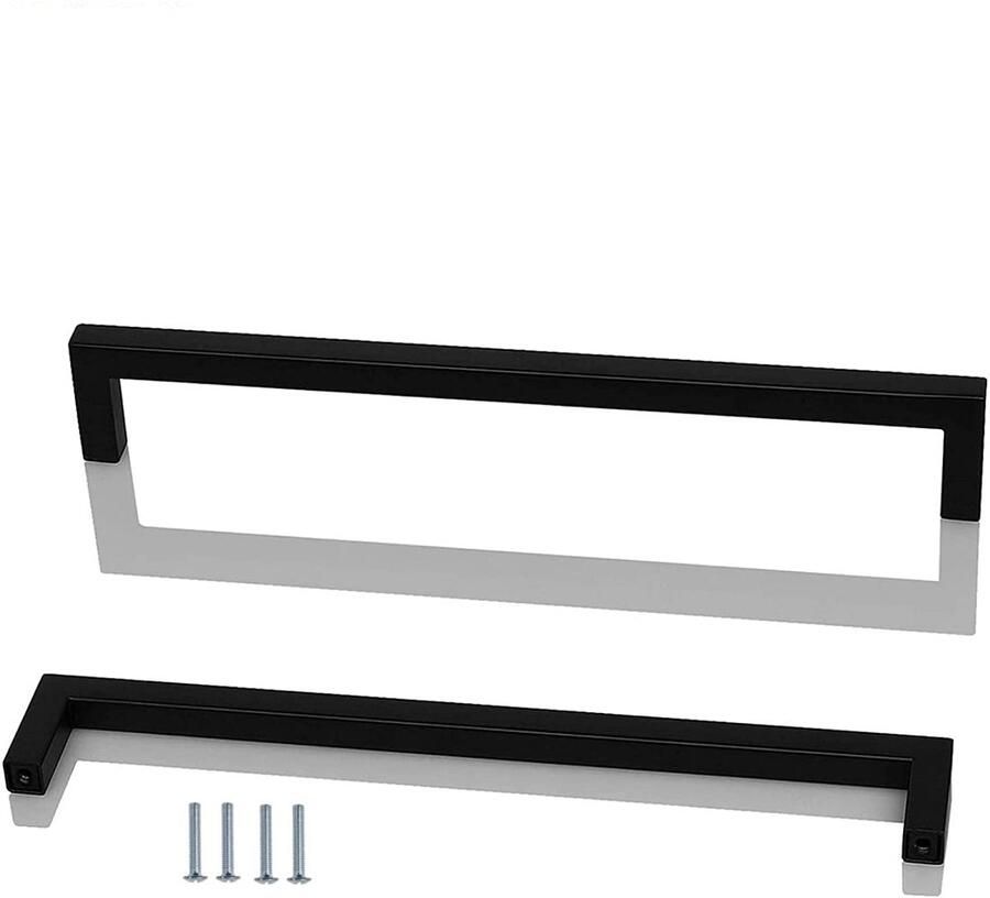 Zwarte Keukenkast Handgrepen 2 Stuks 224mm