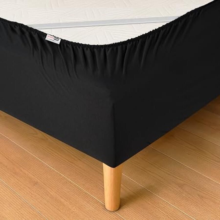 Zwarte Lattenbodem 140x190 cm