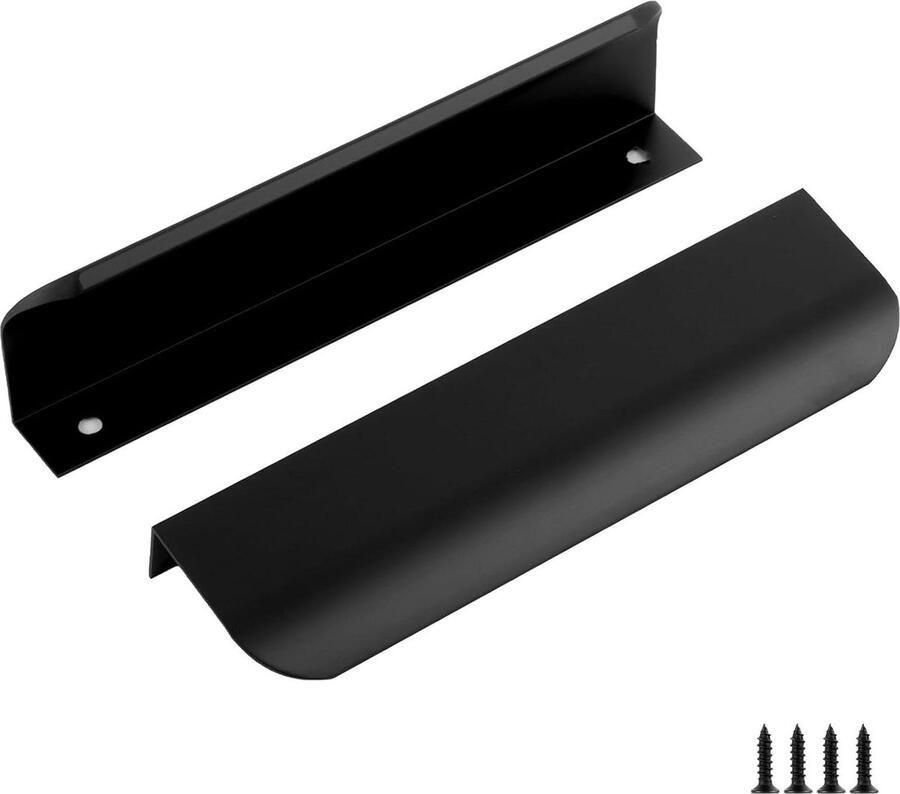 Zwarte meubelgrepen 128 mm Set van 14 Keukenkast handgrepen Kastgrepen zwart Meubelgrepen voor keuken Handgreep kast