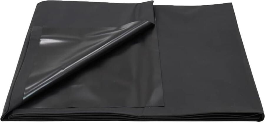 Zwarte waterdichte matras multifunctioneel 1 stuk PVC 1 3x2 2m