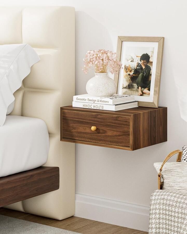 Zwevend nachtkastje modern design milieuvriendelijk