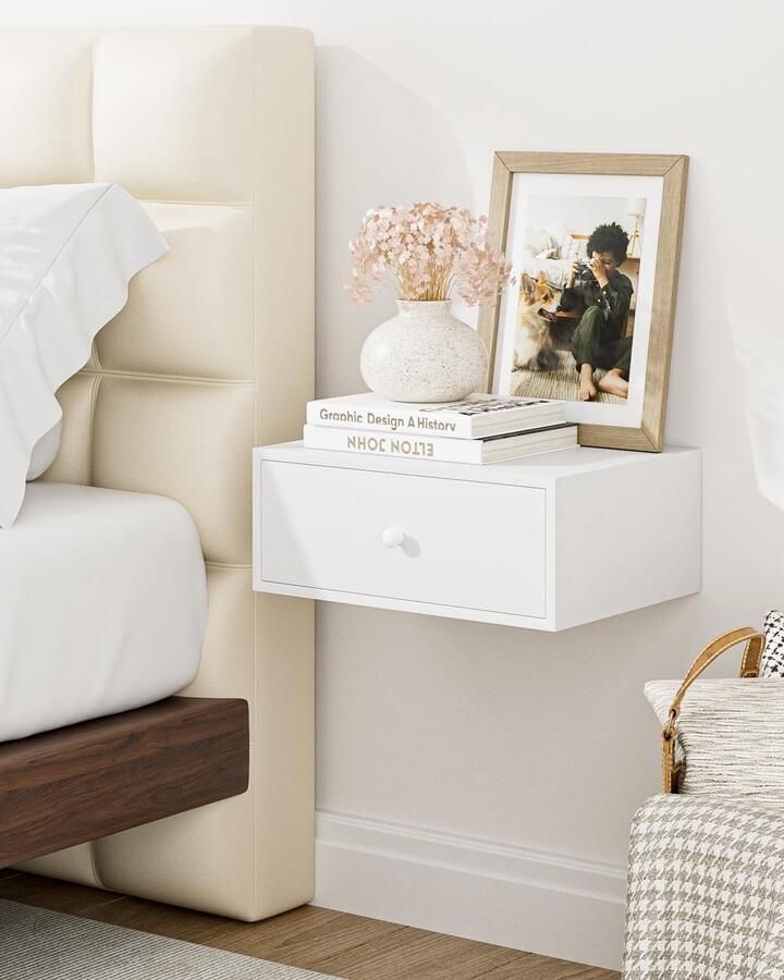 Zwevend nachtkastje Modern design Milieuvriendelijk