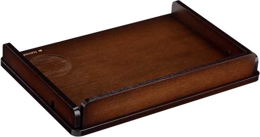 Zwevend nachtkastje van bamboe Tafeltje voor aan het bed Klembare bedplank